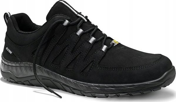Elten Batai ELTEN Maddox Black Leather Low ESD O2 40