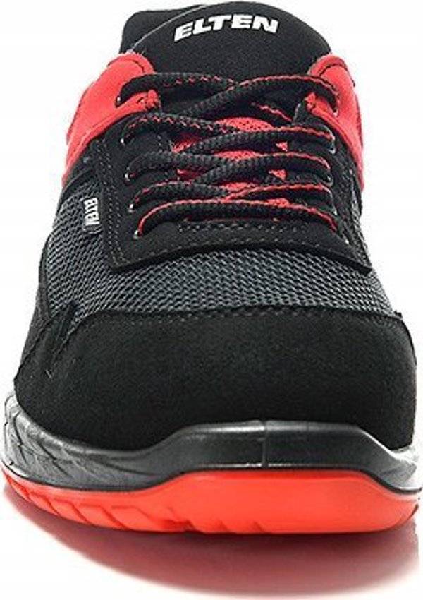 Elten Batai ELTEN Lonny Red Low S1P SR, μαύρο/κόκκινο 39