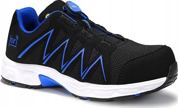 Elten Batai ELTEN Speedy Boa Black Blue Low ESD S1P, μαύρο/μπλε 42