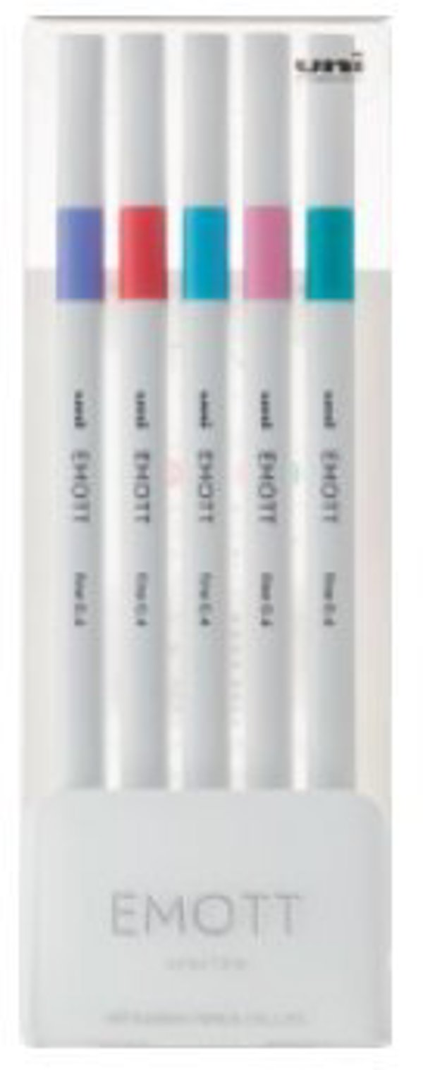 Staedtler Emott Fineliner Σετ 5 Μαρκαδόρων με Βάση Γραφείου