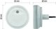 Νυχτερινό φως Emos P3315 LED για πρίζα 230V με αισθητήρα