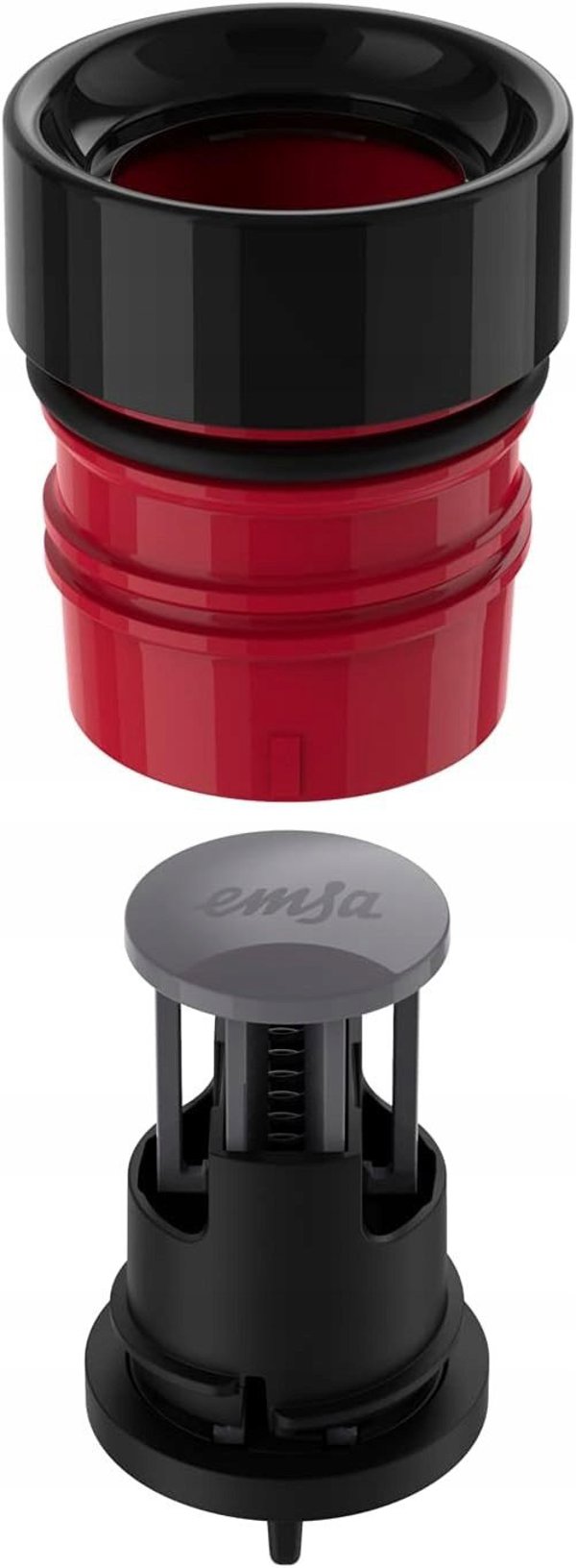 Emsa Bludrop Color 0,5 L μαύρο