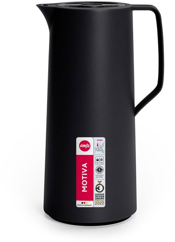Emsa Motiva Quick Press 1 L black