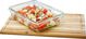 Emsa EMSA Clip&Close Glass Food Storage Box 3-pieces