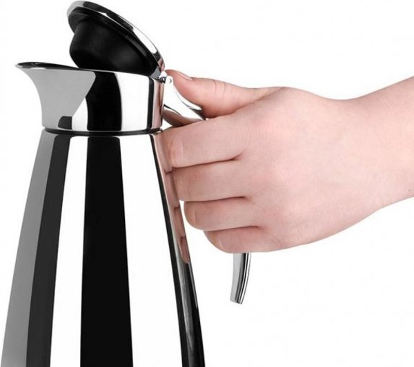 Emsa Eleganza Θερμός Καφέ 0.6L Ανοξείδωτο Ασημί