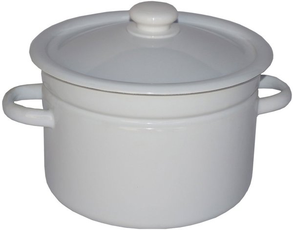 Enamel pot, 7 l