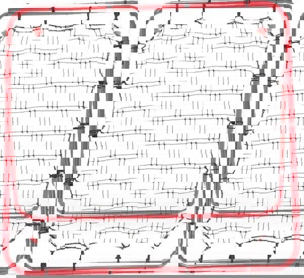 Αναπήδηση προπόνησης Rebounder για ποδόσφαιρο 100x100cm καθολική