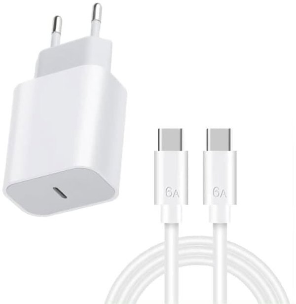 Φορτιστής Canyon Energy GaN 67W USB-C / USB-A / 3A Λευκό