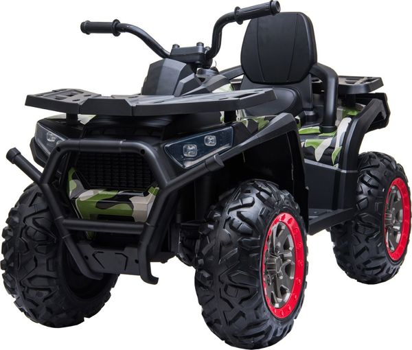 Enero Traper Ηλεκτρικό Τετράτροχο Quad για Παιδιά, Military Χρώμα, 1033020