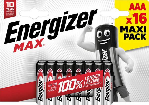 Energizer Energizer Power AAA 16 Pack Hanging