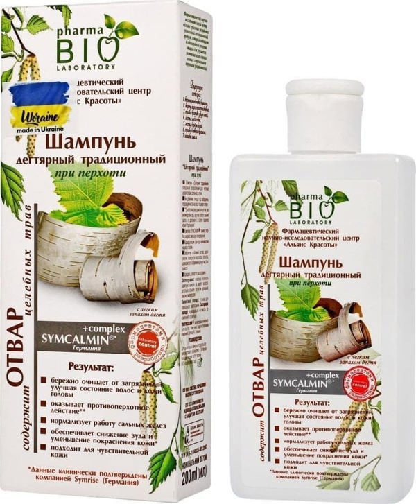 ENERGY OF VITAMINS Bio Pharma Laboratory Παραδοσιακό Σαμπουάν κατά της Πιτυρίδας με εκχύλισμα πίσσας 200ml 13644725 4823080000069