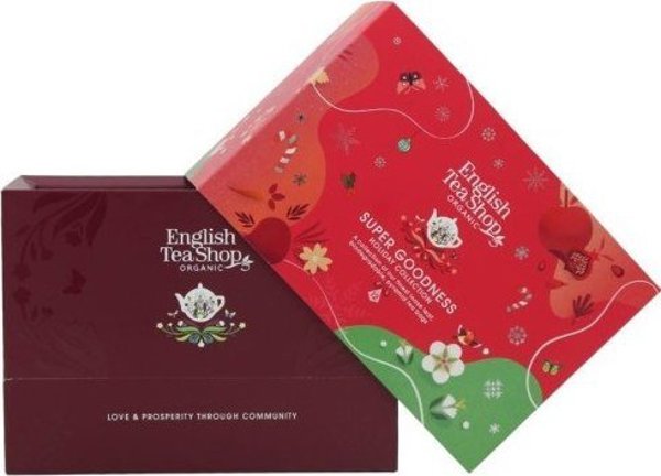 English Tea Shop CHRISTMAS TEA COLLECTION ΒΙΟΠΥΡΑΜΙΔΕΣ (SUPER GOODNESS - 3 ΓΕΥΣΕΙΣ) (12 x 2 g) 24 g (ΕΠΟΧΙΑΚΟ ΠΡΟΪΟΝ) - ENGLISH TEA SHOP Ή 11756230 680275064138