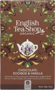 English Tea Sho Βοτανικό Τσάι Rooibos με σπόρους κακάο και λοβό βανίλιας (20x2) BIO 40 γρ.
