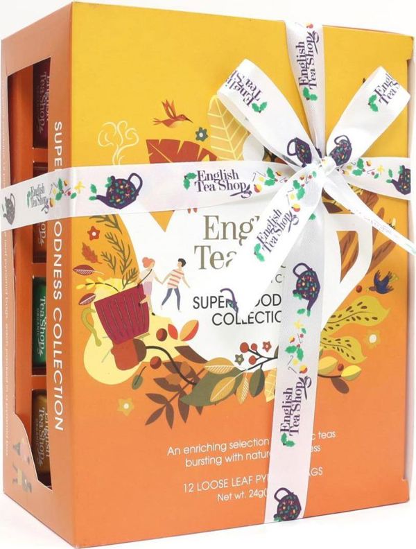 English Tea English Tea Shop, Herbata BIO SUPER, 12 piramidek