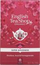 English Tea Sho Βιολογικό ρόφημα Rooibos, Acai και ρόδι (20x1,5g) BIO 30g