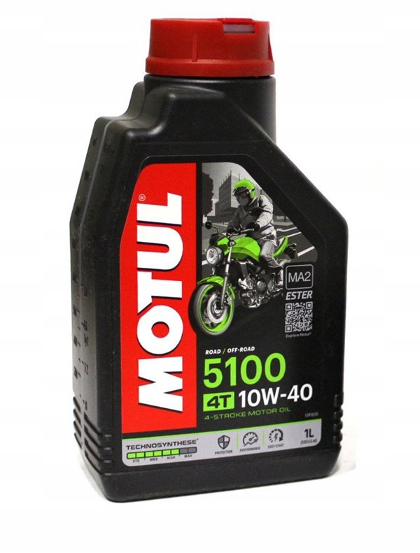 Motul Λάδι Κινητήρα Μοτοσυκλέτας 5100 10W-40 4T 1L