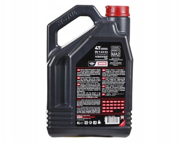 Motul Λάδι Κινητήρα Μοτοσυκλέτας 5100 10W-40 4T 1L