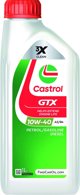 Castrol GTX Λάδι Κινητήρα 10W40, Ημισυνθετικό Λιπαντικό Αυτοκινήτου, 1L