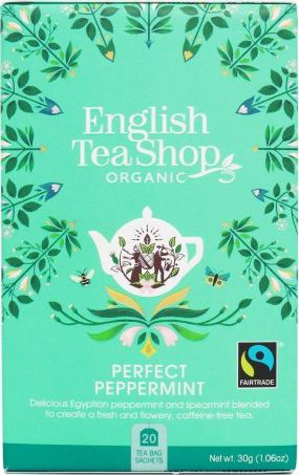 English Tea Sho Βιολογικό Τσάι Μέντας (20x1,5g) BIO 30g