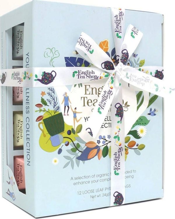 English Tea English Tea Shop, Herbata BIO WELLNESS, 12 piramidek