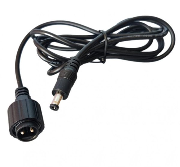 Τροφοδοτικό ENJOY με καλώδιο DC, 12 V 2 A, για εσωτερική και εξωτερική χρήση