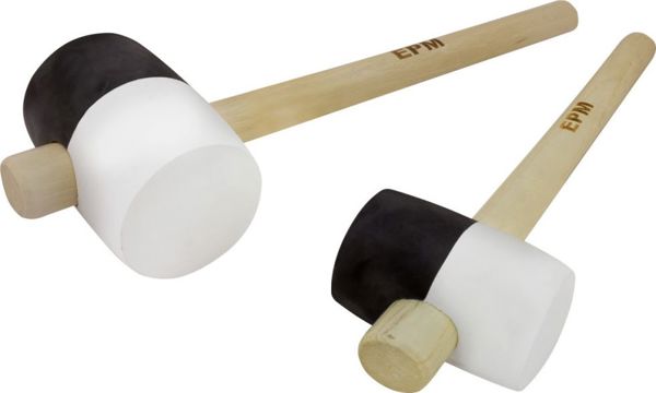 EPM Λαστιχένιο σφυρί ξύλινη λαβή 450g (E-420-4245)