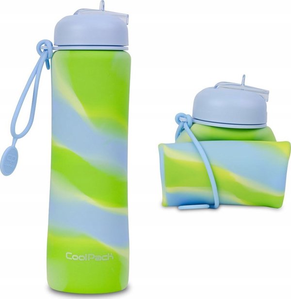 Epson COOLPACK Σιλικόνη μπουκάλι νερού Αντλία 600 ml Κορίτσια Μπλε