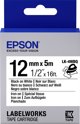 Epson TAPE - LK4WBQ IRON ON BLK/ - C53S654024