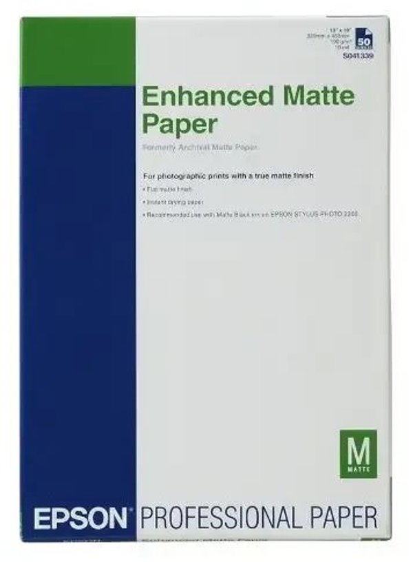 EPSON Ενισχυμένο ματ χαρτί inkjet 192g/m2 DIN A3+ 100 φύλλα 1 συσκευασία