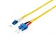 Καλώδιο Patchcord οπτικών ινών Equip ST - ST Singlemode Duplex OS2, 1m, κίτρινο (252231)