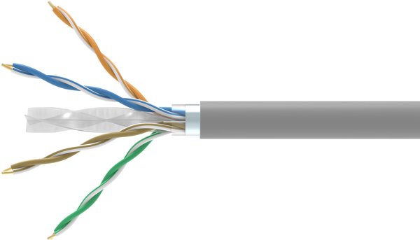 Καλώδιο Δικτύου Equip Cat6 F/UTP (FTP) 305m, Γκρι, 404539