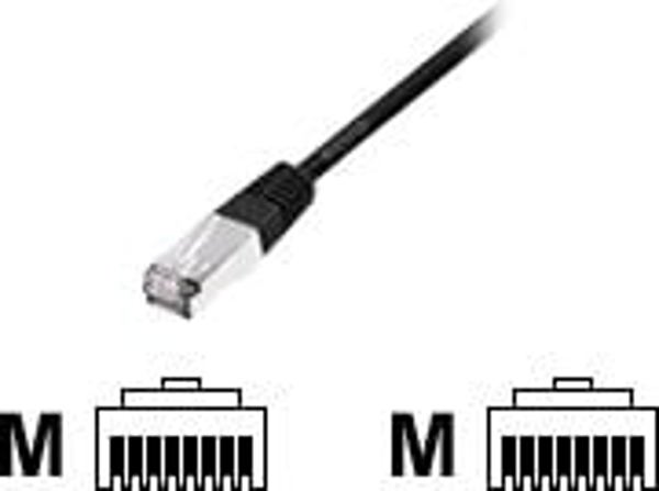 Καλώδιο Patch Equip, Cat6, S/FTP, HF, 10m, μαύρο (605596)