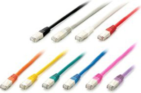 Καλώδιο Patch Equip, Cat6, S/FTP, HF, 10m, μαύρο (605596)
