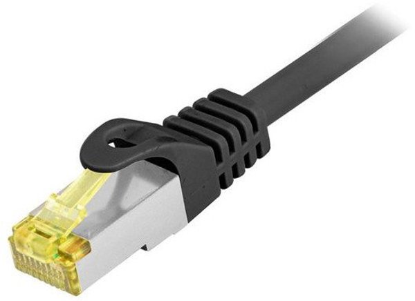 Equip Καλώδιο Patch Cat6A Εξωτερικού Χώρου S/FTP 2xRJ45, 40m, Μαύρο LSZH