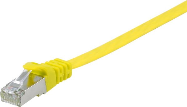 Καλώδιο Patch Equip Cat6A U/FTP RJ45 5m Κίτρινο 607664