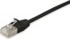 Καλώδιο Patch Equip Equip Cat6A F/FTP 2xRJ45 10.00m μαύρο Slim LSZH