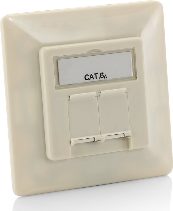 Equip Equip 125775 ηλεκτρική πρίζα RJ-45 Λευκό