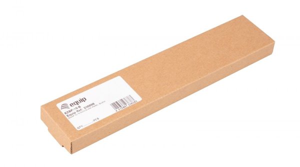 Κενό πάνελ Equip Equip 10" 1U, μαύρο