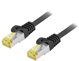 Καλώδιο Patch Equip Cat6A Εξωτερικού Χώρου S/FTP 2xRJ45 30.00m μαύρο LSZH