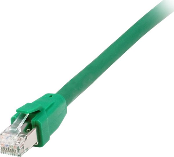 Equip Καλώδιο Δικτύωσης Cat8.1 S/FTP 2xRJ45, 1m, Πράσινο, LSZH