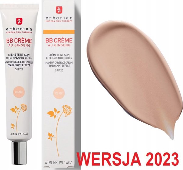 Erborian BB κρέμα Au Ginseng Nude Spf 20 40ml