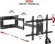 Βάση τοίχου Ergosolid Onyx-20 32'' - 70'' 7954068 3760280391942