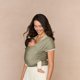 Φορέας Μωρού Ergobaby Aura Sustainable Knit, Μαλακά Διαμάντια Ελιάς