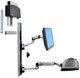 Ergotron LX Σύστημα Στήριξης για LCD Οθόνη και PC, με Βάση CPU, Βραχίονα Πληκτρολογίου και Ράγες Τοίχου, Μαύρο