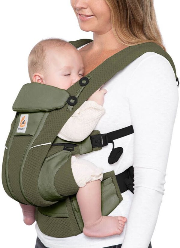 Ergobaby Omni Breeze μάρσιπος, Ελαιόχρωμο Πράσινο