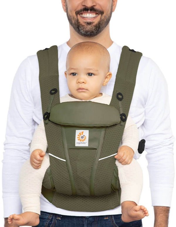 Ergobaby Omni Breeze μάρσιπος, Ελαιόχρωμο Πράσινο