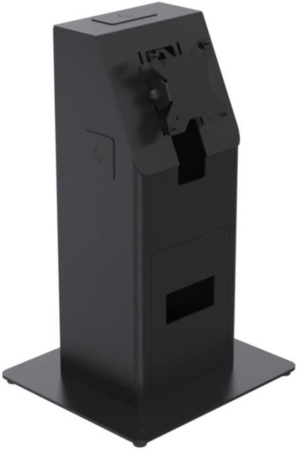 Εργονομικές Λύσεις SpacePole Kiosk SPK401-02 αξεσουάρ για συστήματα POS Σετ για κιόσκι Μαύρο Μέταλλο 75 x 75 mm 100 x 100 mm