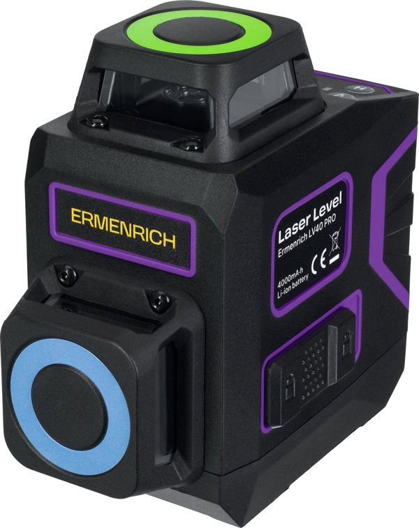 Επίπεδο λέιζερ Ermenrich LV40 PRO μωβ