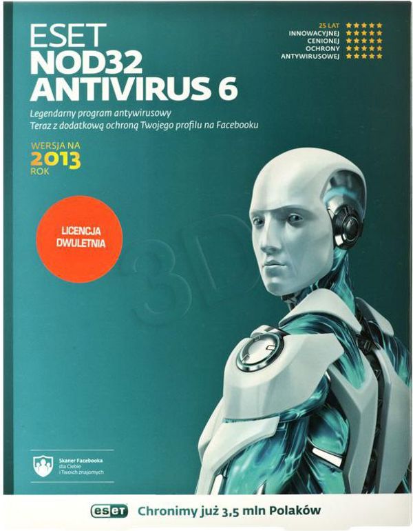 ESET NOD32 Antivirus για 1 συσκευή για 24 μήνες (NOD321/24)
