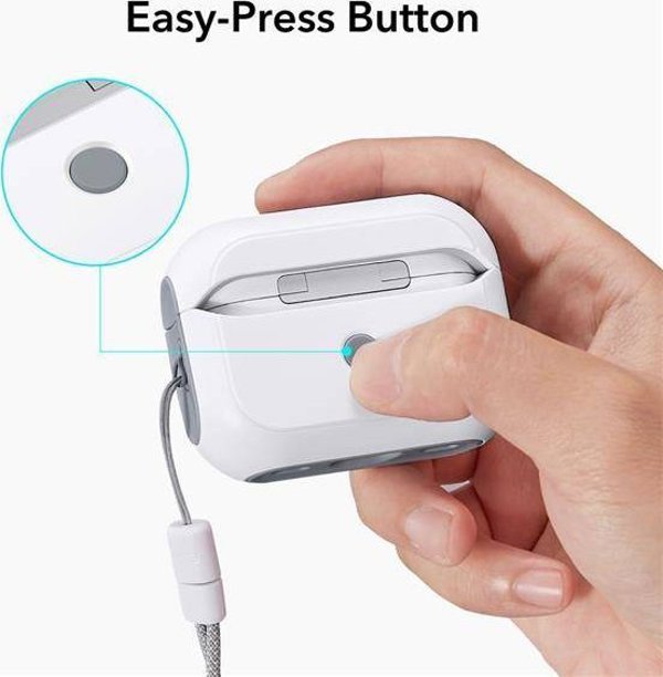 Θήκη ESR Orbit HaloLock MagSafe για Apple AirPods Pro 1 / 2, Λευκή